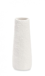[B0187055] 4x Vaso bianco D.9,5x25h in metallo