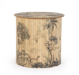 [B0740974] 3x Tavolino in legno D.40x40h