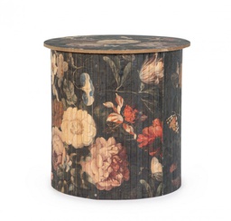[B0740976] 3x Tavolino in legno D.40x40h