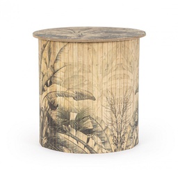 [B0740978] 3x Tavolino in legno D.40x40h