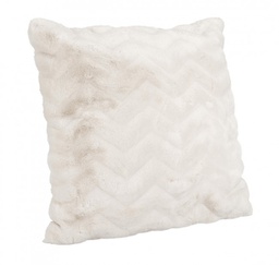[B0464949] 2x Cuscino Chantel bianco 60x60
