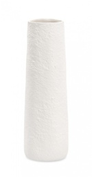 [B0187054] 4x Vaso bianco h32 11x10,5x32h in metallo