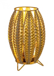 [B0826001] 2x Lampada tavolo Tarfaya D.16,5x26,5h in metallo