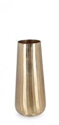 [B0184275] 2x Vaso chisel oro D.14x34h in metallo