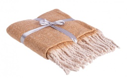 [B0463768] 4x Coperta Wilton cammello 127x152