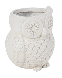 [B0790620] 4x Vaso civetta D.26 x 31h in fibra di argilla