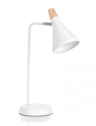[B0827744] 3x Lampada tavolo brill bianco 26,5x15x46h