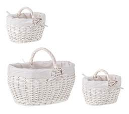 [B0415511] 2x Cesta Alesha 26x20x15/21h e 46x32x24/33h
