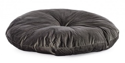 [B0463711] 4x Cuscino grigio scuro D.90 cm
