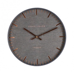[B0182420] 2x Orologio da parete D.40x4h in plastica