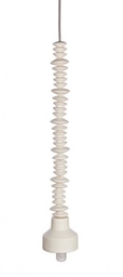 [B0827312] Lampadario ceramica 10,7x10,7x63h