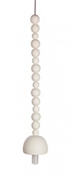 [B0827314] Lampadario funky 12x12x66h in ceramica