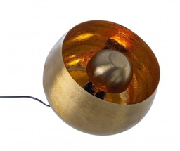 [B0826387] Lampada tavolo Ishan oro D.28x24.5h in metallo