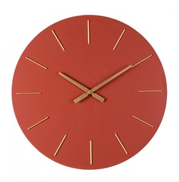 [B0182442] 2x Orologio da parete mattone D.60x5h in legno