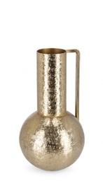 [B0184218] Bottiglia decorativa oro D.20,5x37h cm