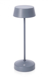 [B0827735] Lampada tavolo led blu D.11 x 33h in metallo