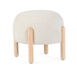 [B0721651] Sgabello Dayla D.45 x 38h in bouclé