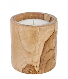 [B0680562] Candela in legno D.20x20h