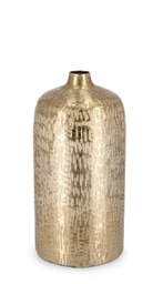 [B0184222] Bottiglia decorativa lathe oro D.18,5x38h