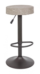 [B0733338] 2x Sgabello bar vintage ecopelle 35x35x64/85h