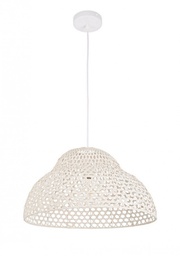 [B0827934] 4x Lampadario bianco sagomato D.50x27h