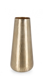 [B0184276] Vaso chisel oro D.19x45h in metallo