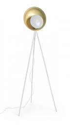 [B0826458] Lampada da terra treppiede 87x56x155h in metallo