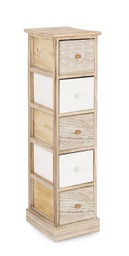 [B0210682] Cassettiera 26x32x98h in legno