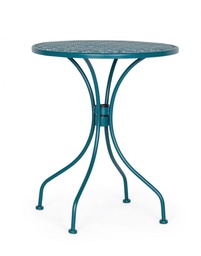[B0802972] Tavolo Lizette D.60 x 71 h Ocean