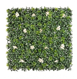 [B0790455] Parete sintetica c-fiore bianco 100x100