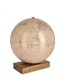 [B0182999] Mappamondo decorativo D.30x35h in plastica