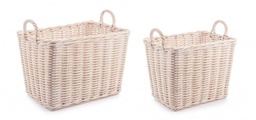 [B0380396] Set di cesto 43x30x34h e 50x37x37h
