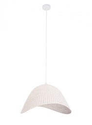 [B0827944] 4x Lampadario cupola bianco 62.5x53.5x35.5h