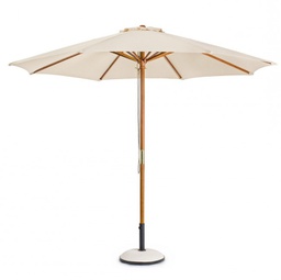 [B0795421] Ombrellone in legno D.300x245 h naturale