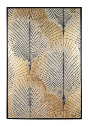 [B0240716] Quadro c-c bold 82.6x4.3x122.6 in tela