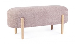 [B0721657] Panca Dayla Rosa Antico 108x41.5x48