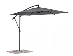 [B0795756] Ombrellone braccio 3m antracite D.300x248h