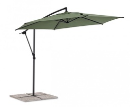 [B0795759] Ombrellone braccio 3m ant-olive D.300x248h