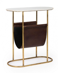 [B0746698] Tavolino in marmo 53x23x59h