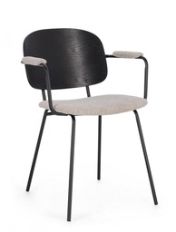 [B0743735] 2x Sedia in tessuto 57x60x80 cm