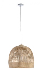 [B0827969] 2x Lampadario naturale D.53x48.5h in fibre naturali