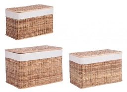 [B0402415] Set di oggetti homely 56x30x33h, 61x36x38h, 66x41x43h
