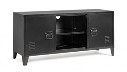 [B0746923] Porta TV mobile 40x120,5x58,5h in acciaio