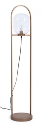[B0827995] Piantana queer oro D.28x141h in metallo