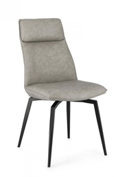 [B0731248] 2x Sedia ecopelle 48x64x92h, 49h1