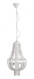 [B0827333] Lampadario corona 3 luci D.35x61h in metallo
