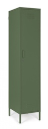 [B0746905] Armadio verde 46x38x185h in acciaio