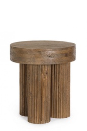 [B0747034] Tavolino Dacca marrone D.45x50h in legno