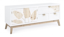 [B0744973] Mobile porta tv 120x40x52 in legno