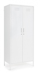 [B0746906] Armadio bianco 50x80x185h in acciaio